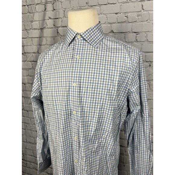 Vineyard Vines Classic Fit Burgee Shirt Men’s L Long Sleeve Button Down Plaid - Picture 5 of 10